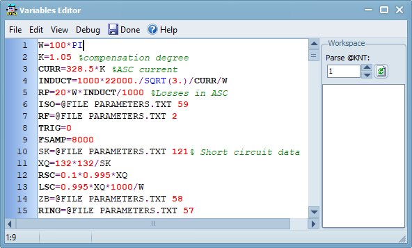 VariableEditor